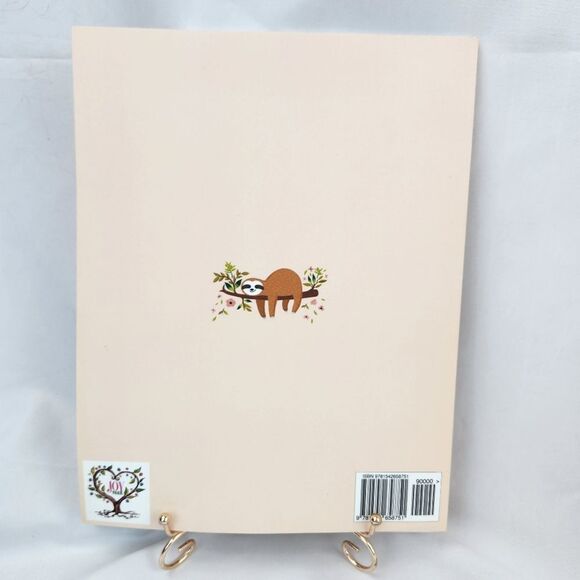 🔺️NWOT Sloth "You Are Awesome" 8.5x11" Lined Notebook - Picture 4 of 4